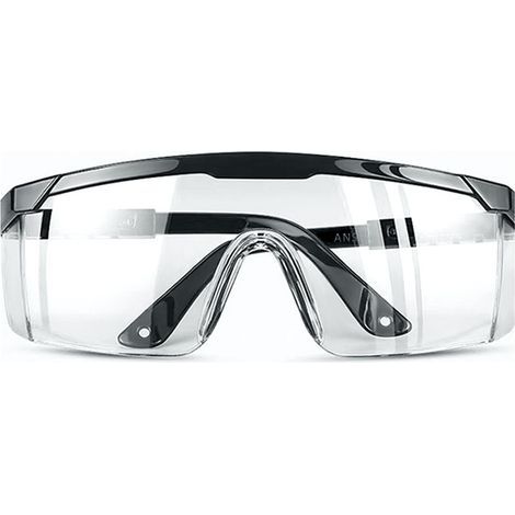 BRAVIX Lunettes Transparentes, Protection Uv Et Anti-buée Et Anti-poussière, Lunettes (1/2)