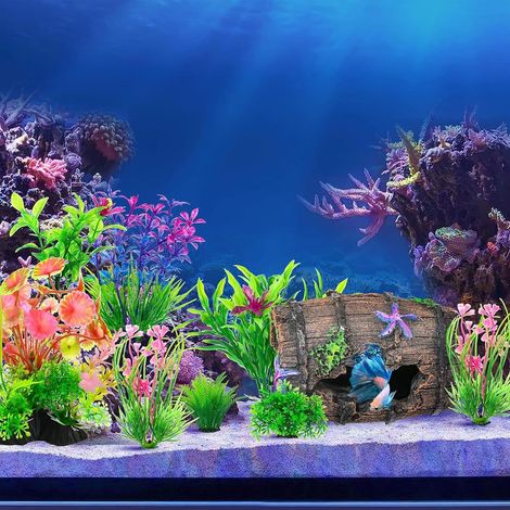 Künstliche Korallen für Unterwasserpflanzen zur Aquariendekoration