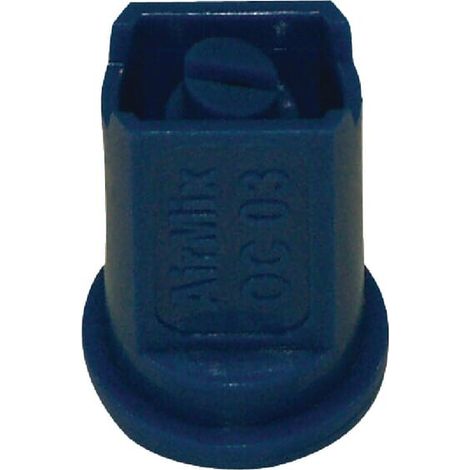 Tobera anti-deriva venturi simple chorro plano AMOC 80掳 03 azul pl谩stico Agrotop AGROTOP AMOC8003