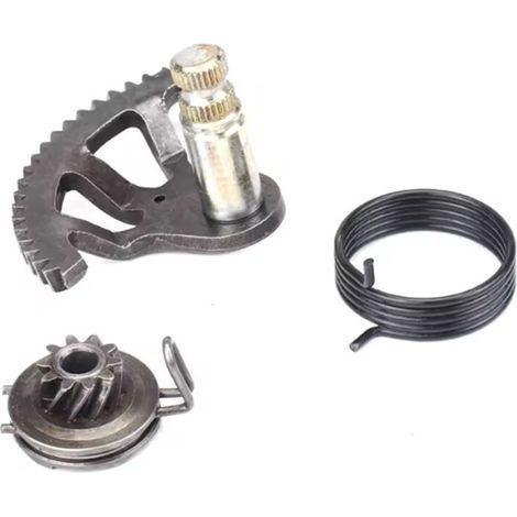 Ressorts de démarreur et kits d'engrenages pour motos de modèles 50cc, 65cc, 50cc, 65cc, SR et SX. (1/5)