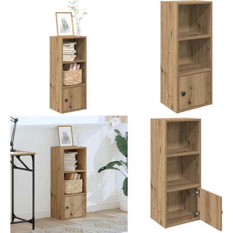 vidaXL Bücherregal Artisan-Eiche 31x24x77 cm Holzwerkstoff (1/5)