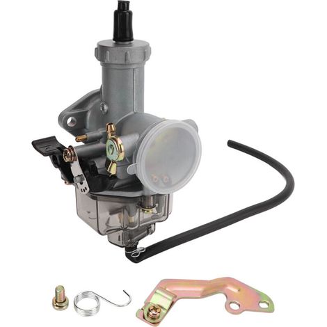 27-mm-Metallvergaser für Offroad-Motorräder WY125 CG150 125/150/175 cm³ – Dunkelbraun mit Drosselklappenpumpe