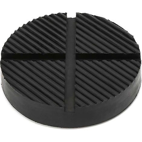 Universeller Wagenheber-Scheibenadapter mit Gummiauflage, 12,5 cm x 1 (Klemmschweißseite)