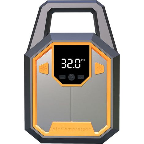 Irovami Pompe air voiture 120PSI – Numérique, arrêt auto, LED – Idéal pour pneus, vélo, ballons (1/5)