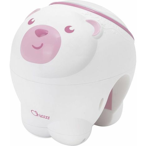 Chicco Polar Bear Musikprojektor Rosa 13x13x14,5 cm