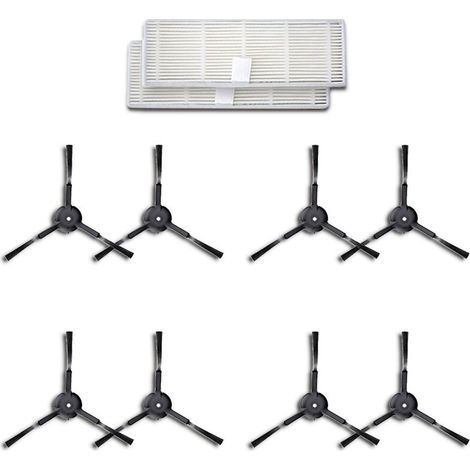 Pour le kit Hepa de brosse latérale Uoni pour les pièces et accessoires du robot V980 Plus (1/3)