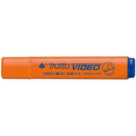 Tratto Video marcador 12 pieza(s) Punta de cincel Naranja (1/2)