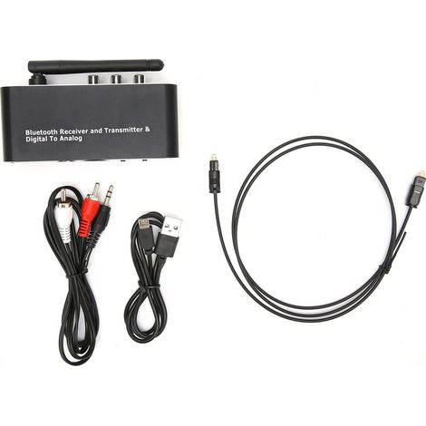 Convertisseur audio numérique portable optique coaxial vers analogique RCA pour smartphones tablettes téléviseurs (1/5)