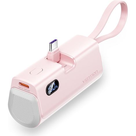 Vention PowerBank 4800mAh - USB-C - Carga Rapida 22.5W - Conector Plegable
Características:
-Interfaz: USB-C
-Material: PC + ABS
-Capacidad de la bate