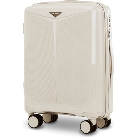 Maleta de cabina Wings COCKATIEL de polipropileno de 20" color beige