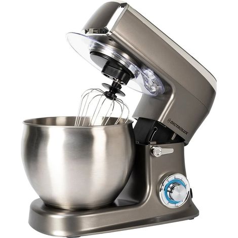 TrAdE Shop Traesio - Impastatrice Planetaria Professionale Ciotola 8,5lt 1500w 6 Velocità + Pulse Manopola Led - (1/5)