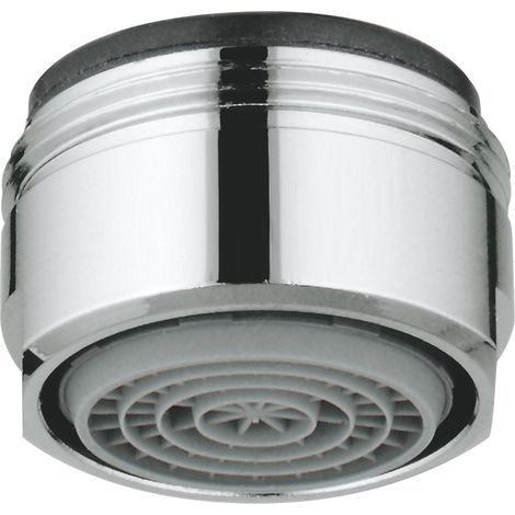 Grohe – Mousseur EcoJoy chromé pour robinet – Lot de 2 – Débit max 5L/min – SpeedClean anti-calcaire – Filetage m24x1 – 40451000