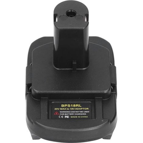 Adaptateur de batterie, convertisseur pour outils électriques, performances stables, fabriqué en laiton nickelé, convient pour charger les téléphones portables et autres appareils électroniques. (1/5)