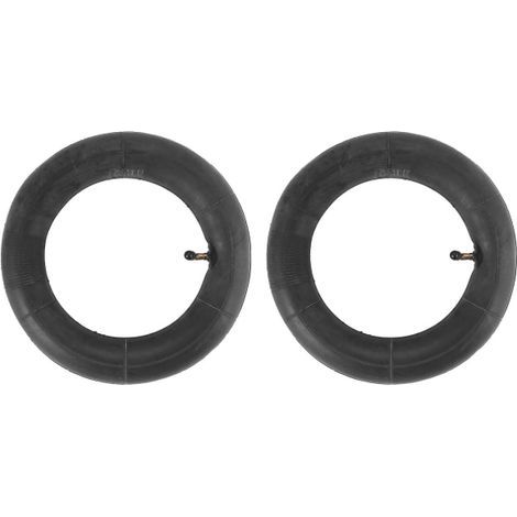 2 Innenschläuche 10 x 2,125 (10 Zoll) für Elektroroller, kompatibel mit Reifen der Größen 10x2, 10x1,90, 10x1,95, 10x2 und 10x2,125. [DB] Schwarz (1/5)