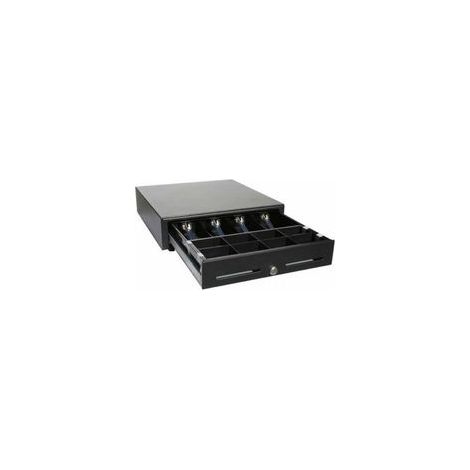 Cassetto portadenaro HS-410/ manuale e automatico/ nero