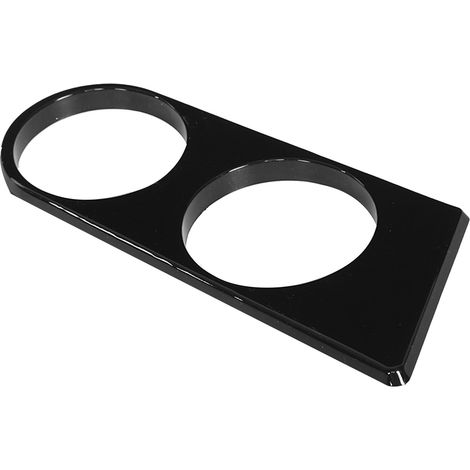 Support-gobelet voiture intérieur décoration remplacement Série 1 E87 E81 E82 E88 conduite à droite noir brillant (1/5)