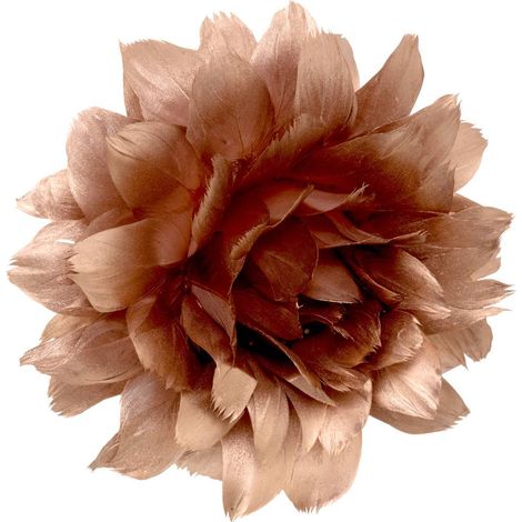 Tannenbaum-Anhänger mit metallisierten Federn, 12 cm - (1/5)