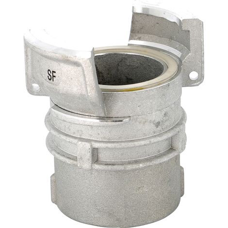 Raccord symétrique alu à verrou femelle 40-49 – Taraudage 1'1/2 – Connexion durable pour applications robinetterie – Triboulet Industrie (1/2)