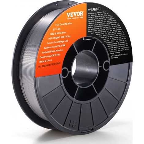 Fil de Soudage 0 - 8 mm 4 5 kg Fil de Soudure MIG E71T-GS Bobine