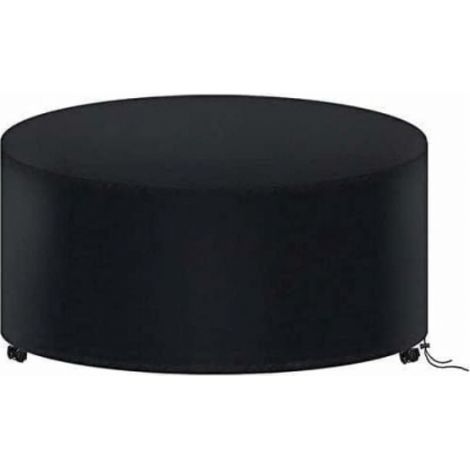 X Housse de Protection Table Ronde Jardin Salon Imperméable Oxford Bache Exterieur 120 75CM 210D (1/5)
