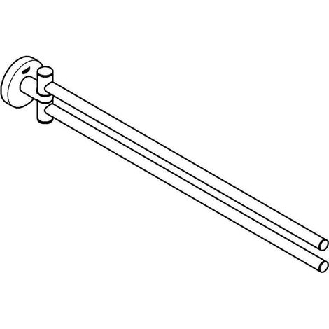 Grohe Handtuchhalter Essentials 2-arm, schwenkbar, 43,9cm, cool sunrise