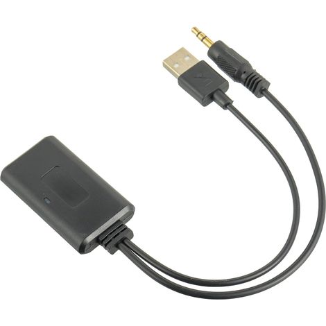 Bluetooth-AUX-Kfz-Adapter, 3,5-mm-Funk-Bluetooth-Empfänger, Bluetooth-Senderadapter, geeignet für Fahrzeuge mit AUX-Schnittstelle (1/5)