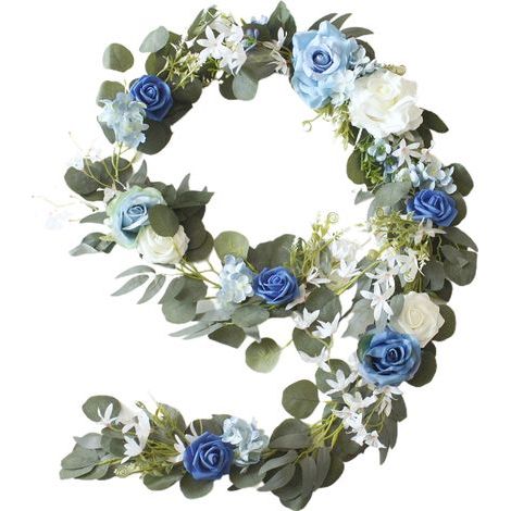 Feuilles de Saule Fleurs D'Arche de Mariage pour Chemin de Table Arche de Mariage Toile de Fond Centres Photomaton (C) (1/5)