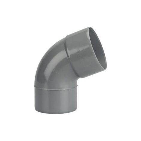 Coude MF 67°30 - Diamètre: 80 mm - GRIS (1/3)