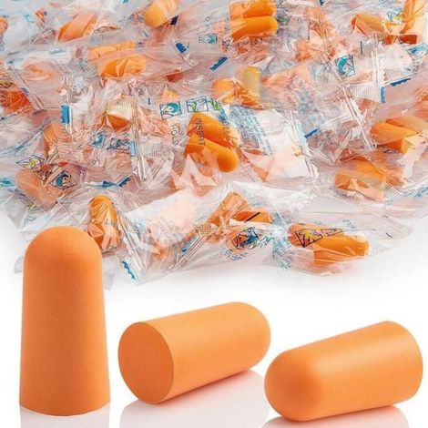 Lot de 150 Pièces Bouchons d'Oreilles Anti-Bruit en Mousse Souple pour Sommeil (75 Paires) (1/5)