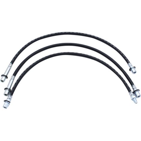 Kit di tubi freno allungati anteriori e posteriori in 3 pezzi per Hilux LN106 LN46 LN60 LN65 RN105 YN65 YN67 (1/2)