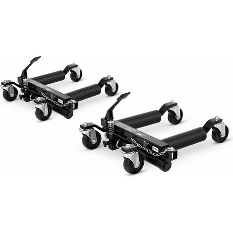 Chariots de déplacement véhicule - MSW - Capacité de charge : 680 kg/cric - Largeur maximale des roues : 30 cm (1/6)