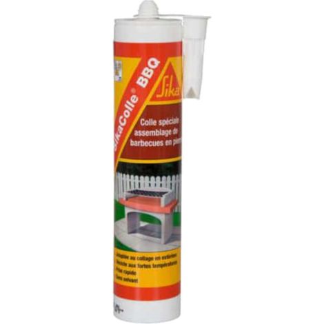 Colla per il montaggio di piccoli barbecue in pietra - SIKA SikaColle BBQ - beige chiaro - 500g