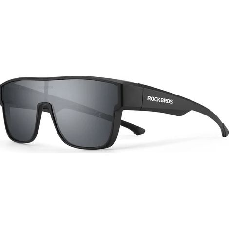 Lunettes de cyclisme avec monture polarisée et filtre UV 400, gris (1/5)