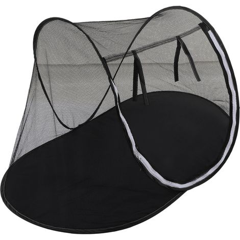 Tente extérieure respirante pour petits chiens et chats, idéale pour la maison, l'intérieur, la voiture et les voyages (modèle 3). (1/5)