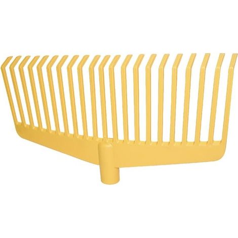 Balai a feuilles jaune avec manche (Par 1) (1/2)