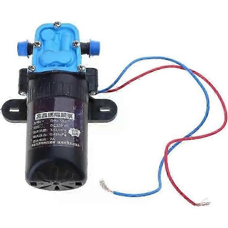 2A 12V Gleichstromanschluss, geeignet für Frischwasserpumpen, selbstansaugende Sprühpumpe mit Druckschalter, 35 l/min, einstellbar, geeignet für Wohnmobile und Boote, Bo-JXLGV (1/5)