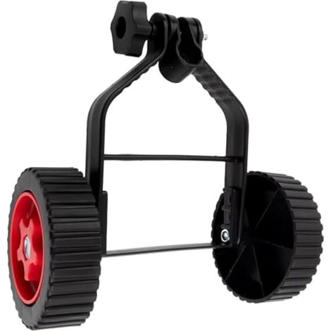 Coupe-bordures 25 mm, support réglable, roues, hauteur de manche réglable, compatible avec les désherbeurs et les bordureuses (1/5)