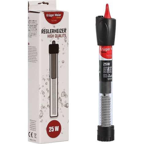 Calentador Kruger Meier Reglerheizer 25W - calentador con termostato para acuario (1/5)