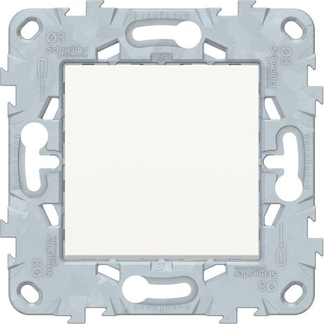 Schneider Electric – Bouton d'arrêt d'urgence composable 10A – Connexion rapide avec bornes automatiques – Design carré modulable – PVC robuste (1/4)