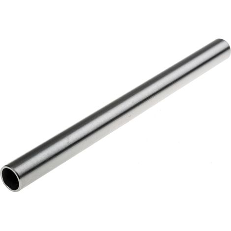 Rs Pro – Tube rond en acier inoxydable 16mm x 200mm – Résistant à la corrosion – Pour applications industrielles – Système MSM