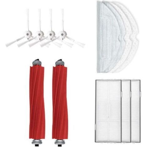 Kit Accessoires Roborock S7 MaxV Ultra S7 MaxV S7 Plus S7 Max S7 2 Brosses 3 Filtres 4 Brosses Latérales 2 Lingettes (1/4)