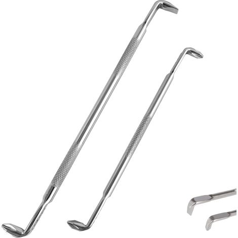 Lot de 2 tournevis coudés plats cruciformes tournevis plat cruciforme Degré Z Double tête Offset Tournevis magnétiques (1/5)