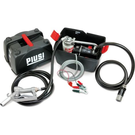 Pompe de Transfert pour Diesel PIUSI Box 24V 2700L/h pour un Ravitaillement Rapide - F0023200B (1/3)