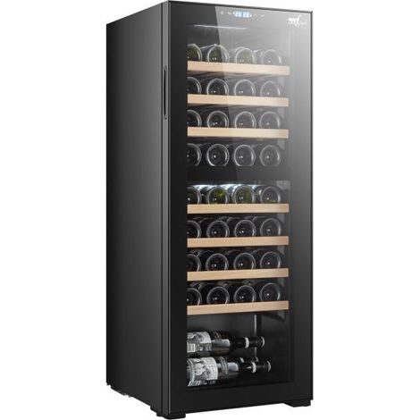 Melchioni Vermentino 36 C Dual Refroidisseur de vin compresseur Pose libre Noir 36 bouteille(s)