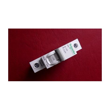 2 Schneider A9S65140 1P 40A , 40 AMP Single Pole SWITCH