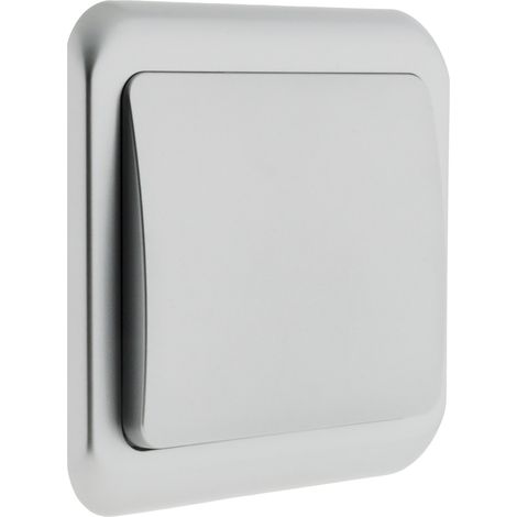 Bouton de sonnette Antaria chrome - Zenitech (1/4)