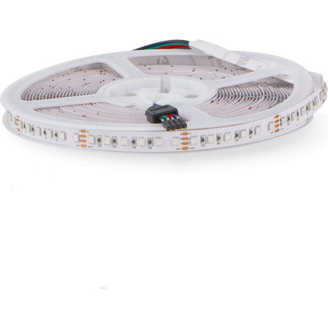 Nastro LED RGB 24V SMD 3535 12W/m 120 LED IP20 Regolabile (1/5)