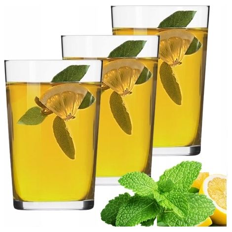 Krosno Schräges Teeglas 6 x 280 ml (1/5)