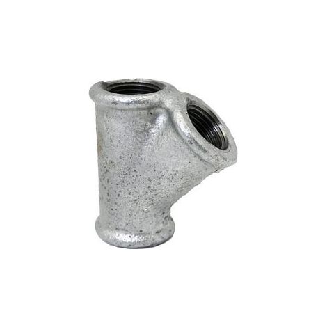 TEE A 45 FF ZINCATO 1"