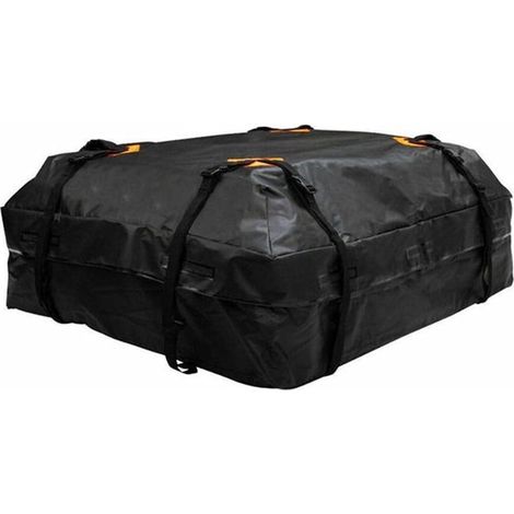 Box da tetto universale pieghevole e impermeabile per auto, ideale per viaggi e trasporti. (1/5)